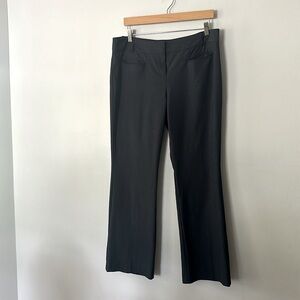 Van Heusen Dark Grey Boot Cut Dress Pants, Size 10 Short